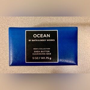 OCEAN Bath and Body Works Shea Butter Cleansing Bar 5oz NEW